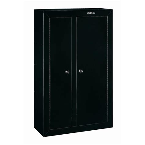 stack-on 10-gun double-door steel security cabinet|stack on gun cabinet standoffs.